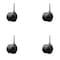 Service Caster 2'' Chair Casters Nylon Hooded Twin Wheel 5/16'' Grip Neck Stem , 4PK SCC-GN02S50-NYS-4 - alternate 1